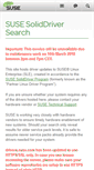 Mobile Screenshot of drivers.suse.com